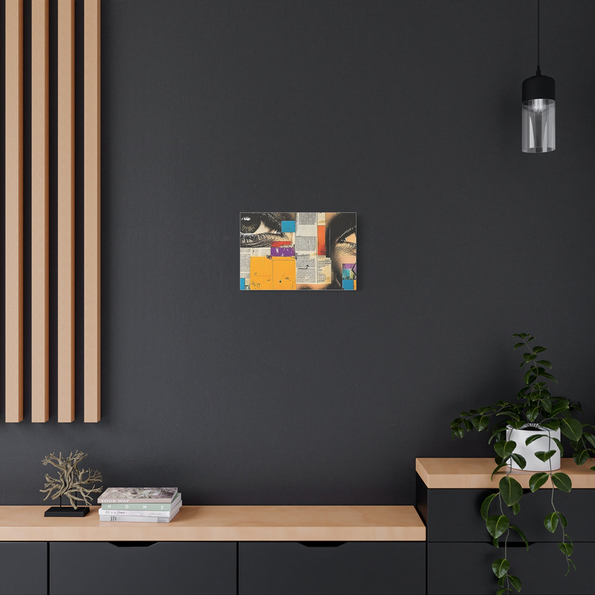 Canvas Wall Art -  Retro Pop Culture woman 4
