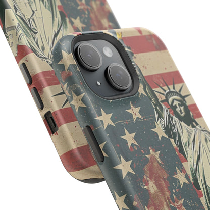 Liberty-Inspired Phone Case - Patriotic Design