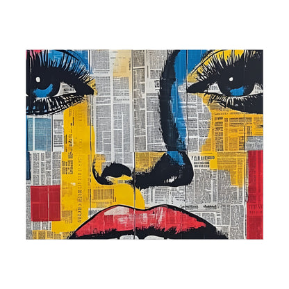 Poster Wall Art - Retro Pop Culture Woman 18 Comic Book Style
