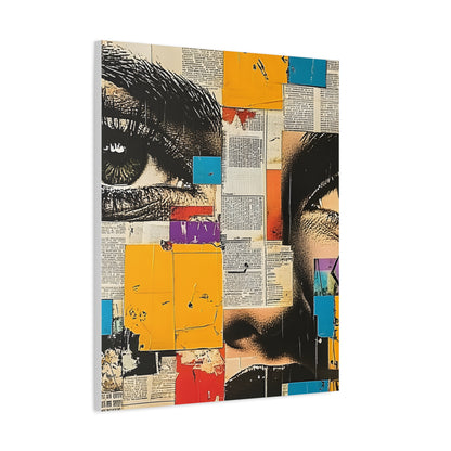 Canvas Wall Art -  Retro Pop Culture woman 4
