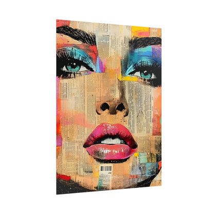 Retro Pop Culture Woman 12 , wall art, Art lovers poster
