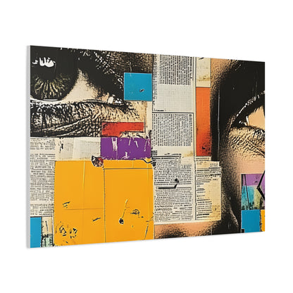 Canvas Wall Art -  Retro Pop Culture woman 4