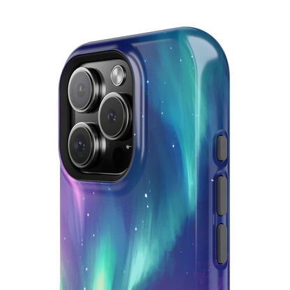 Aurora Borealis Impact-Resistant Phone Case - Colorful Northern Lights Design-2