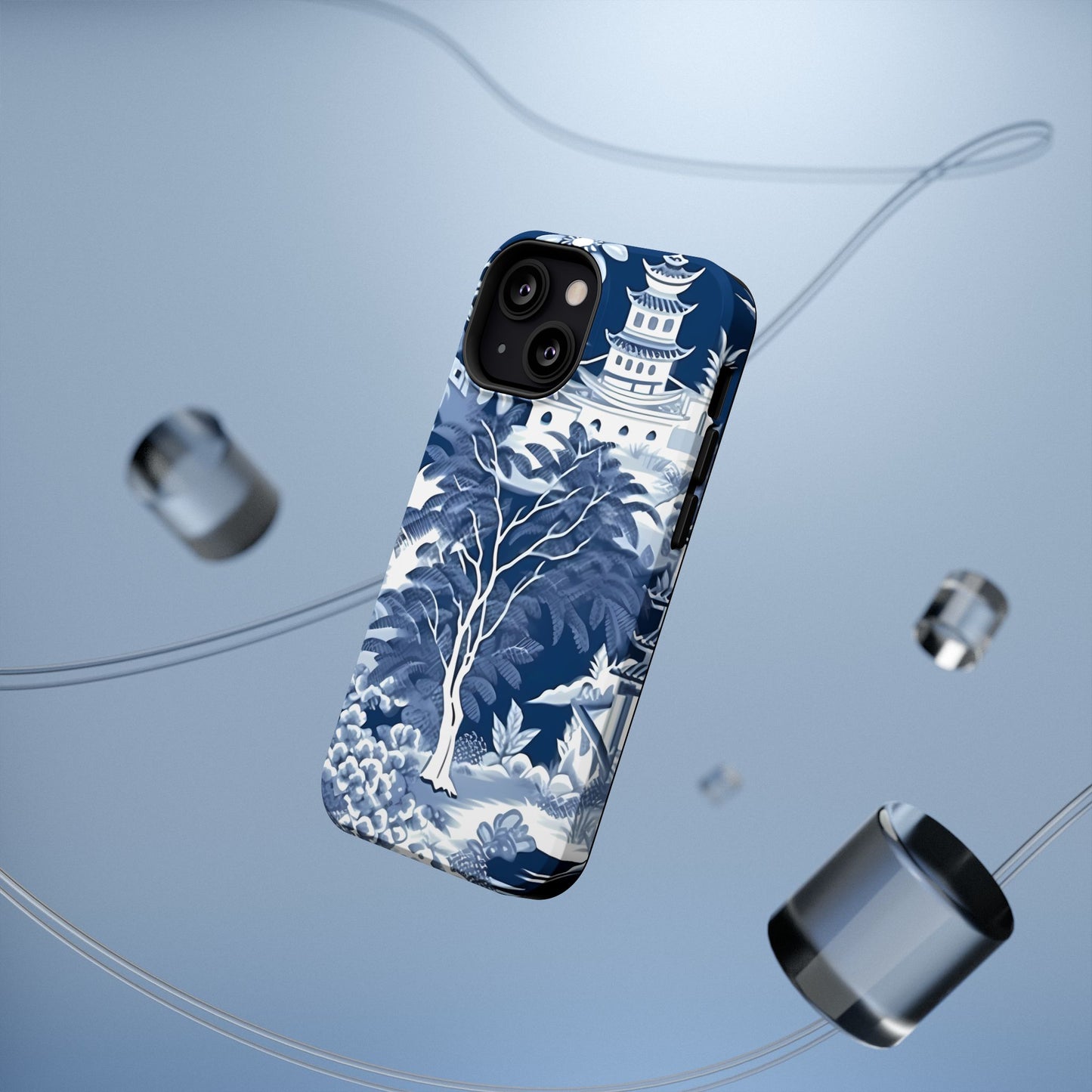 Elegant Blue Landscape Phone Case