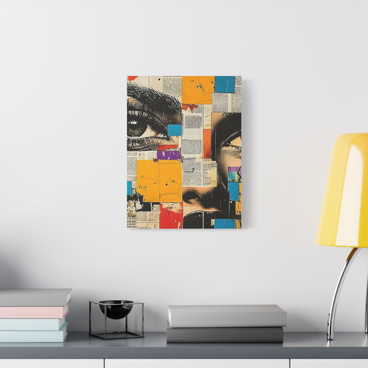 Canvas Wall Art -  Retro Pop Culture woman 4