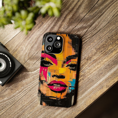 Retro Pop Culture Woman 1 - Phone Case