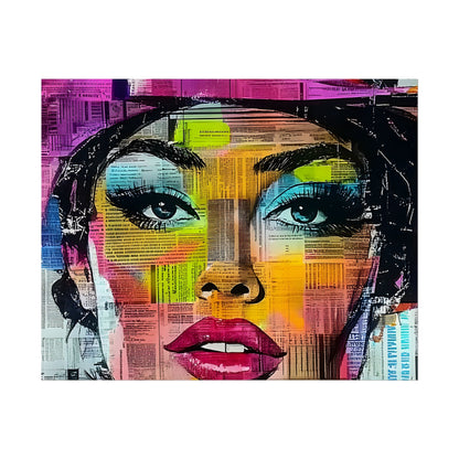 Retro Pop Culture Woman 9 - Wall Art, Retro Art
