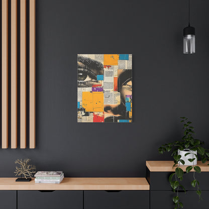 Canvas Wall Art -  Retro Pop Culture woman 4