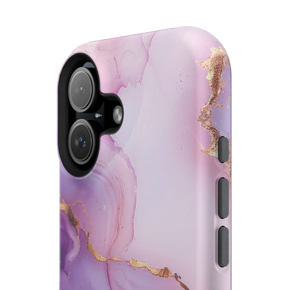 Elegant Purple Marble iPhone Case