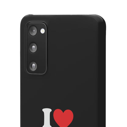 I Love Houston Snap Case Phone Cover