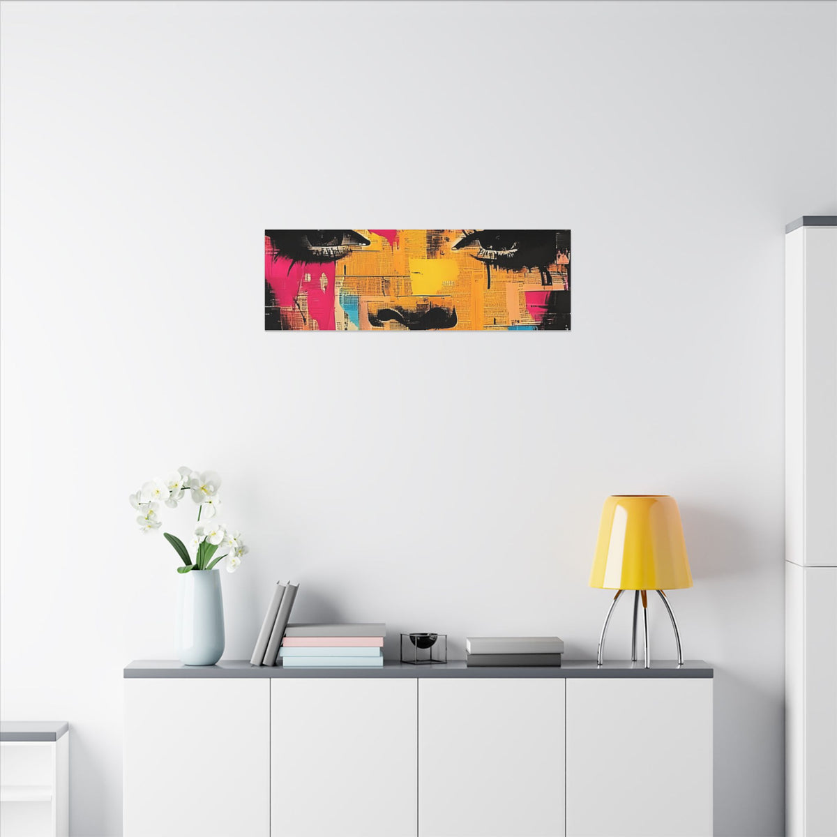 Canvas Wall Art - Retro Pop Culture Women 1