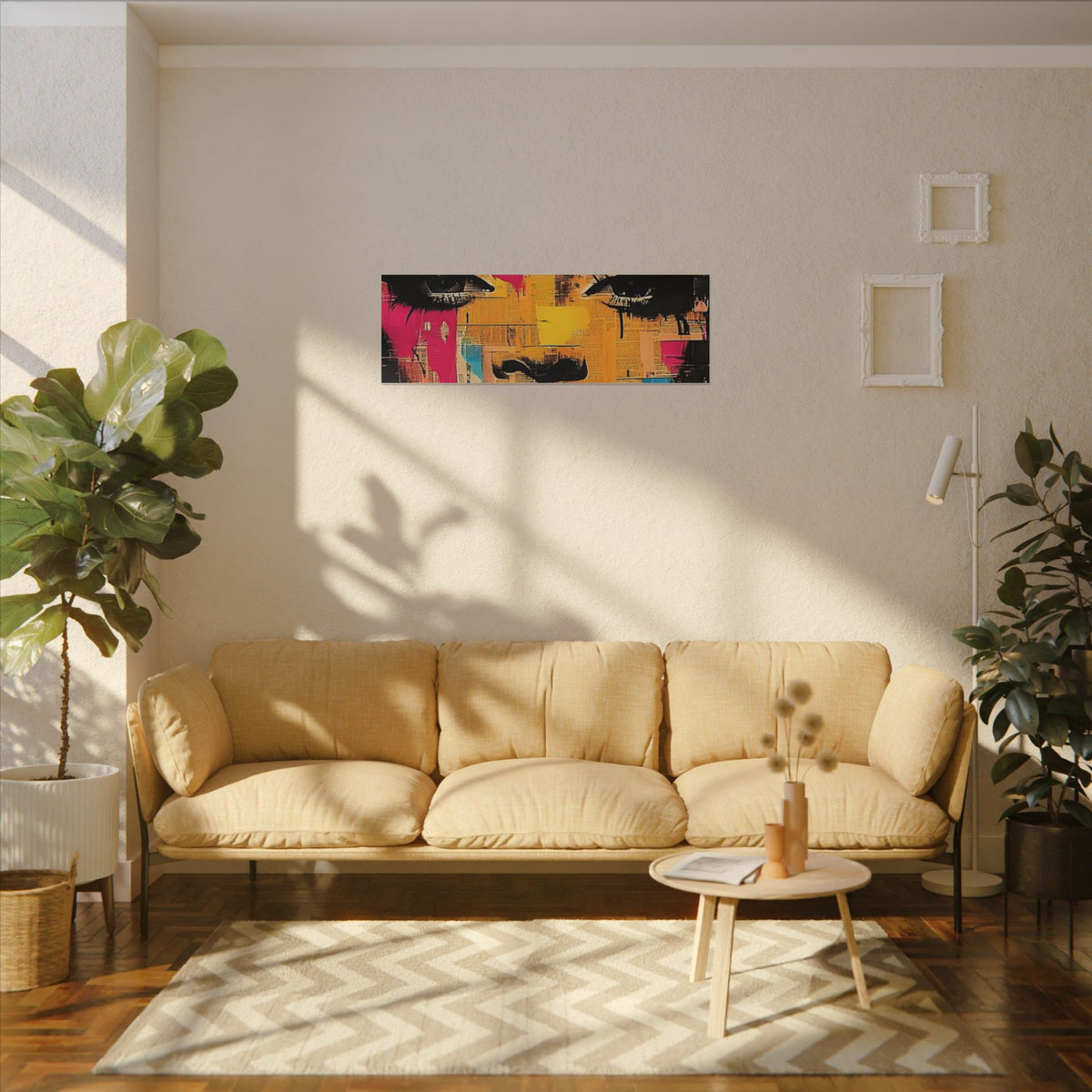 Canvas Wall Art - Retro Pop Culture Women 1