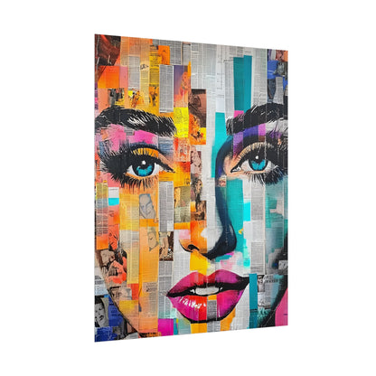 Retro Pop Culture Woman 6-Vibrant Art Wall Decor