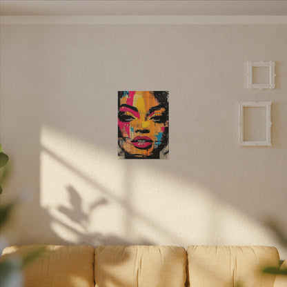 Canvas Wall Art - Retro Pop Culture Women 1