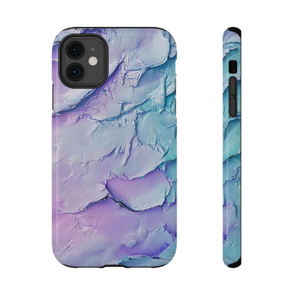 Vibrant Impact-Resistant Phone Case - Colorful Texture Design