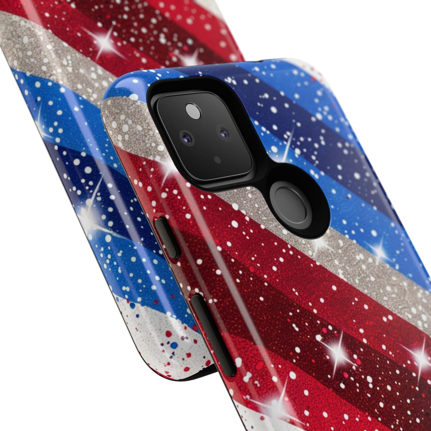 Glittery Patriotic Phone Case - Tough Cases