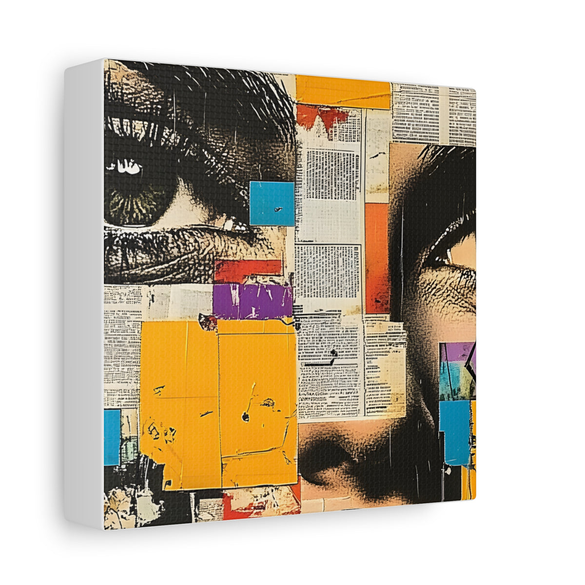 Canvas Wall Art -  Retro Pop Culture woman 4