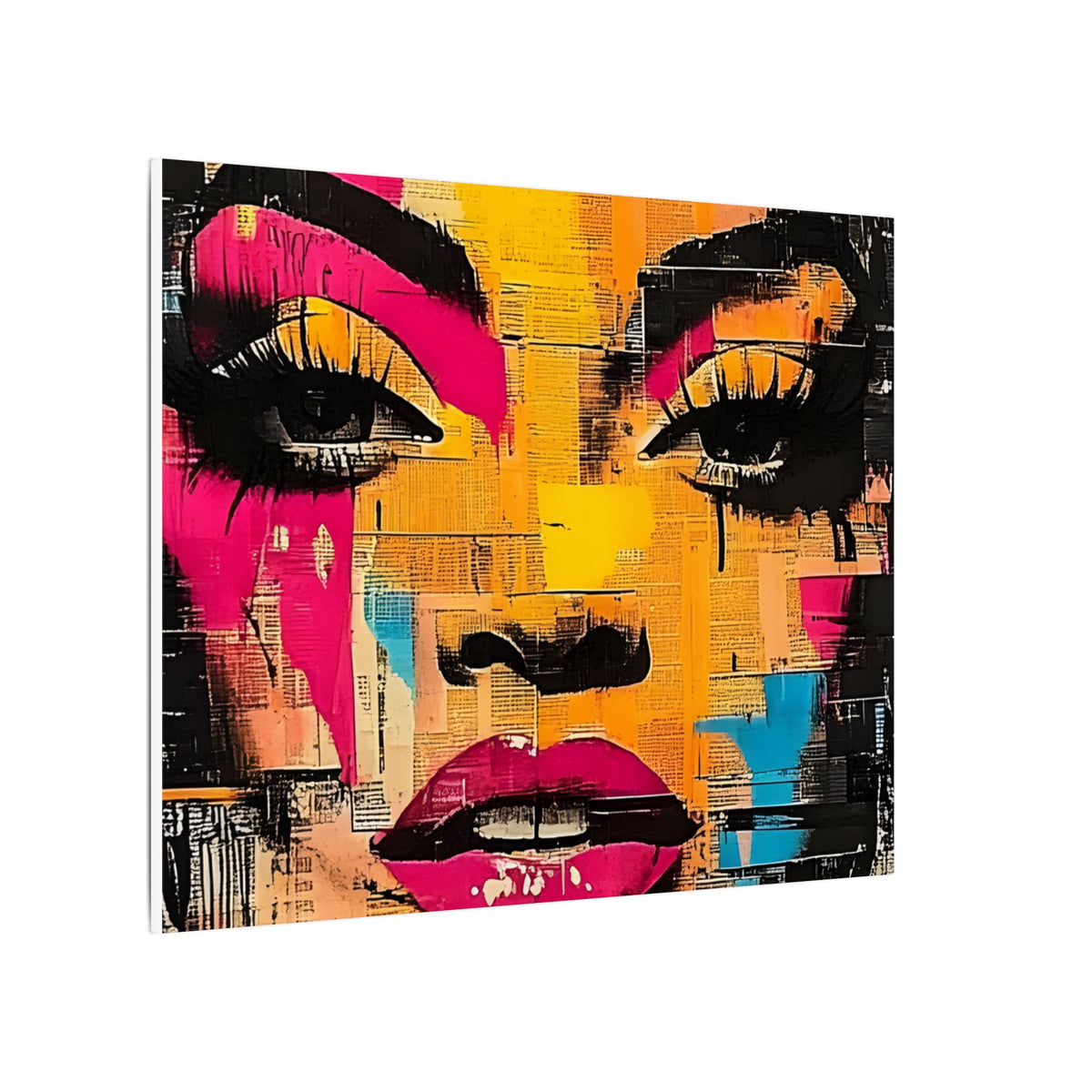 Canvas Wall Art - Retro Pop Culture Women 1