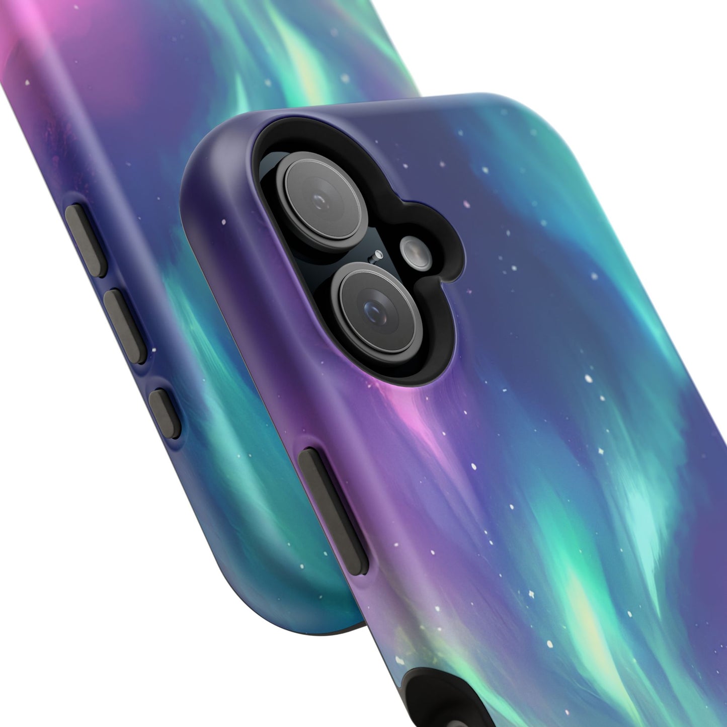 Aurora Borealis Impact-Resistant Phone Case - Colorful Northern Lights Design-2