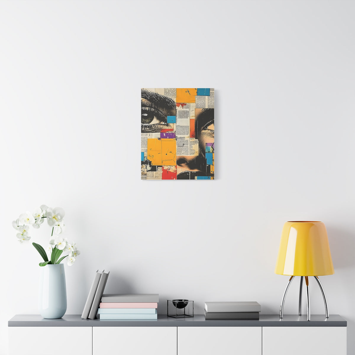 Canvas Wall Art -  Retro Pop Culture woman 4
