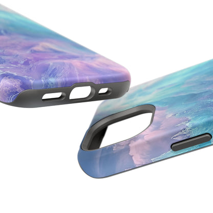 Phone Case - Colorful Abstract Waves Design