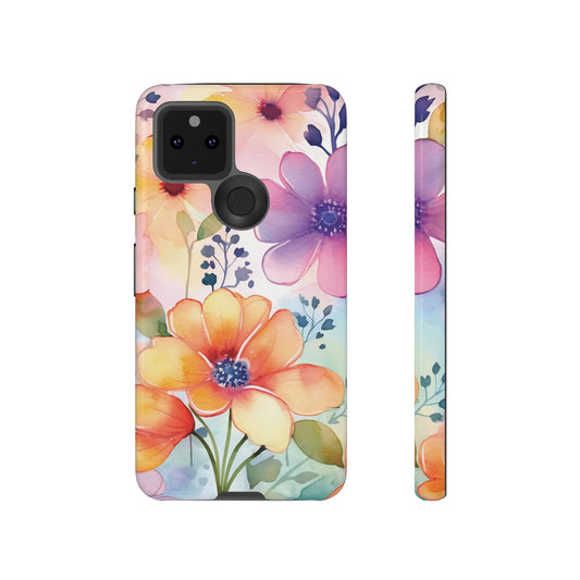 Floral Tough Case for Google Pixel- theme 1