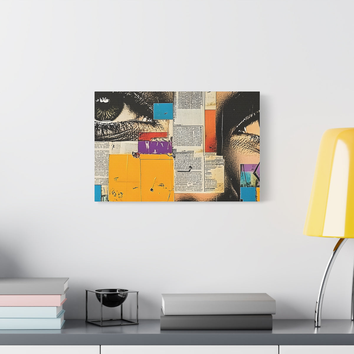 Canvas Wall Art -  Retro Pop Culture woman 4