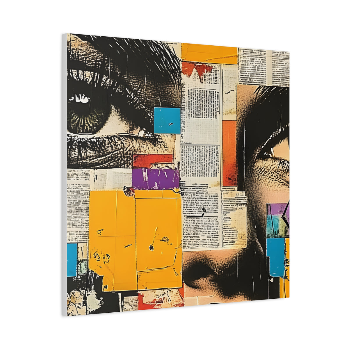 Canvas Wall Art -  Retro Pop Culture woman 4