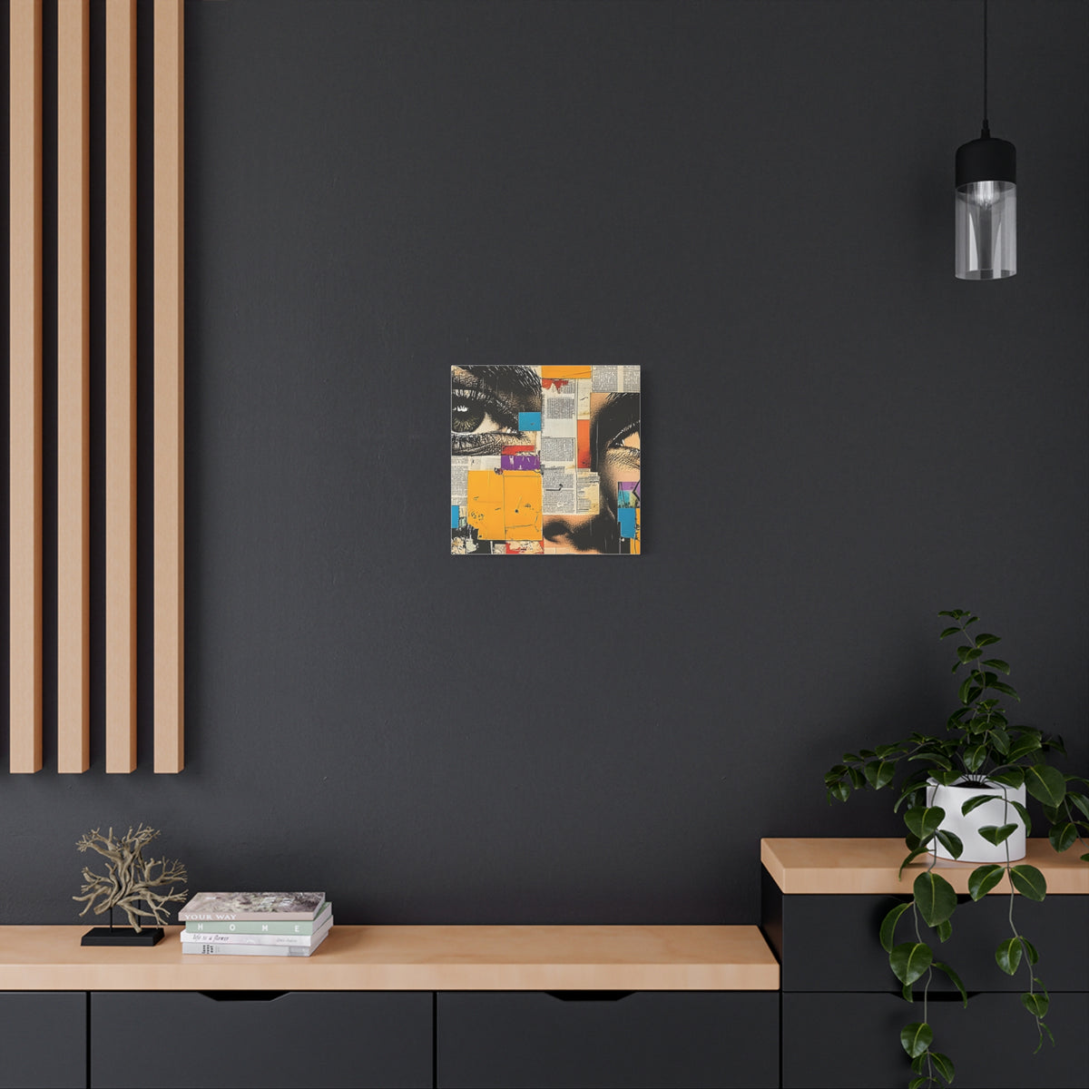 Canvas Wall Art -  Retro Pop Culture woman 4