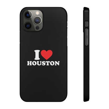 I Love Houston Snap Case Phone Cover