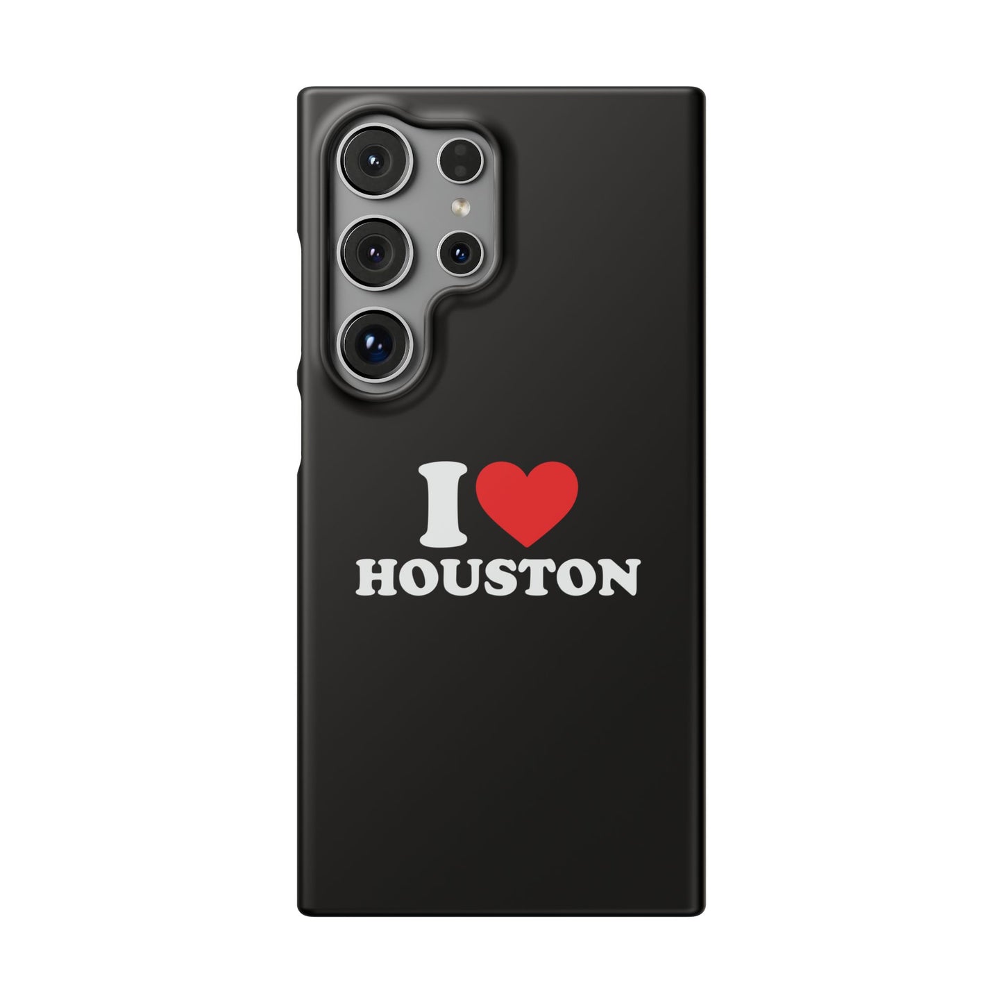 I Love Houston Snap Case Phone Cover