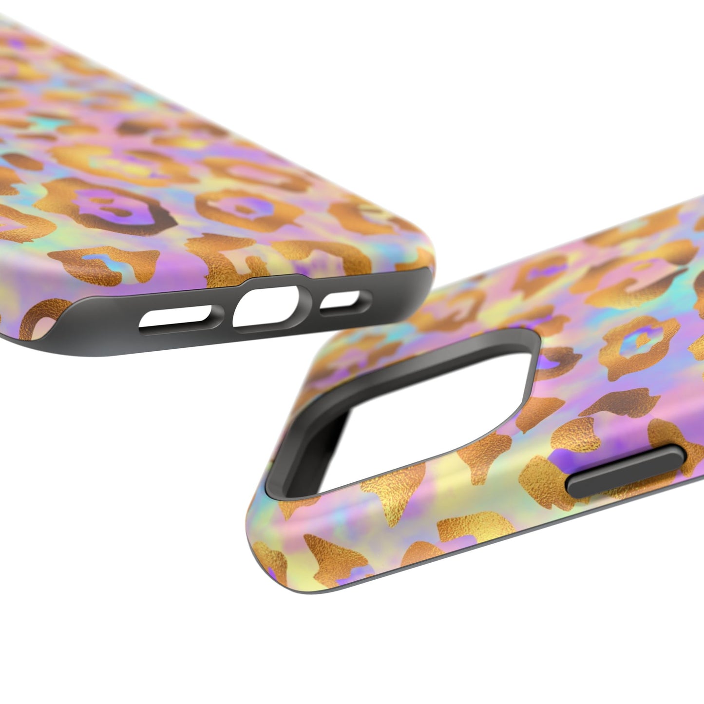 Leopard Print Impact-Resistant Phone Case
