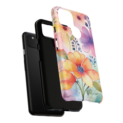 Floral Tough Case for Google Pixel- theme 1