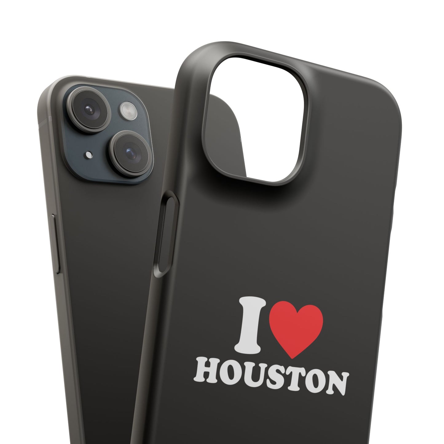 I Love Houston Snap Case Phone Cover