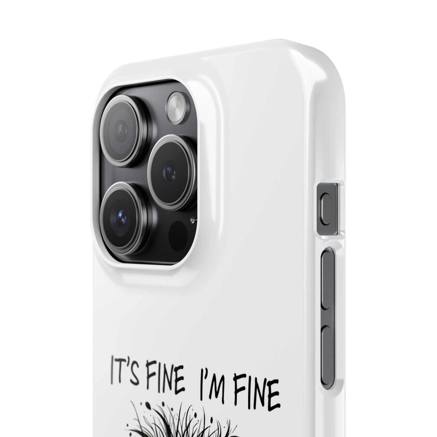 Funny Cat  - Slim phone Case