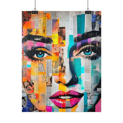 Retro Pop Culture Woman 6-Vibrant Art Wall Decor