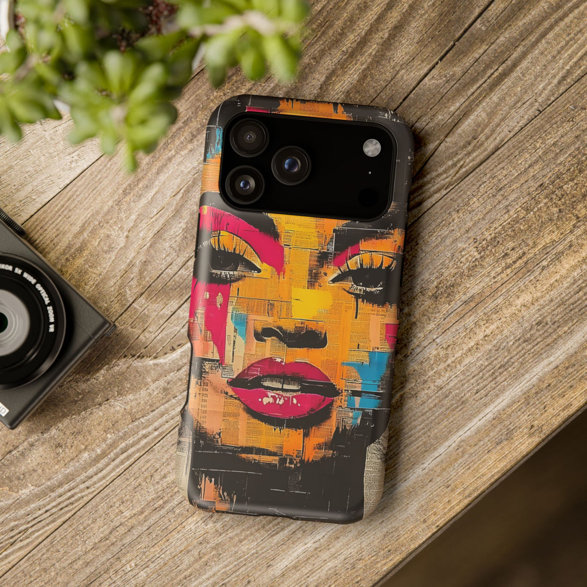 pop culture woman 1 - Magnetic Impact-Resistant Case