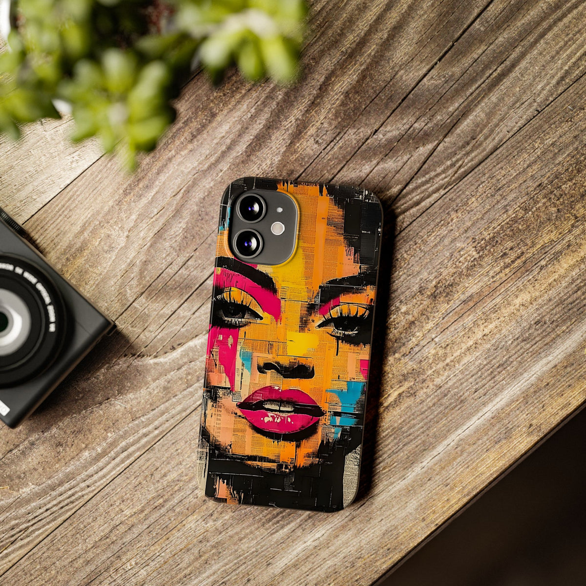 Retro Pop Culture Woman 1 - Phone Case