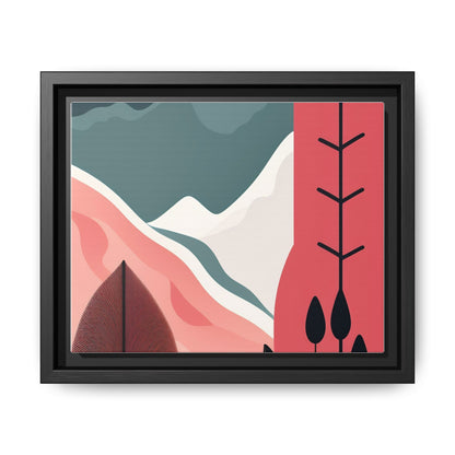 Matte Canvas, Framed (Multi-color)
