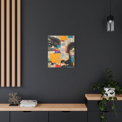 Canvas Wall Art -  Retro Pop Culture woman 4