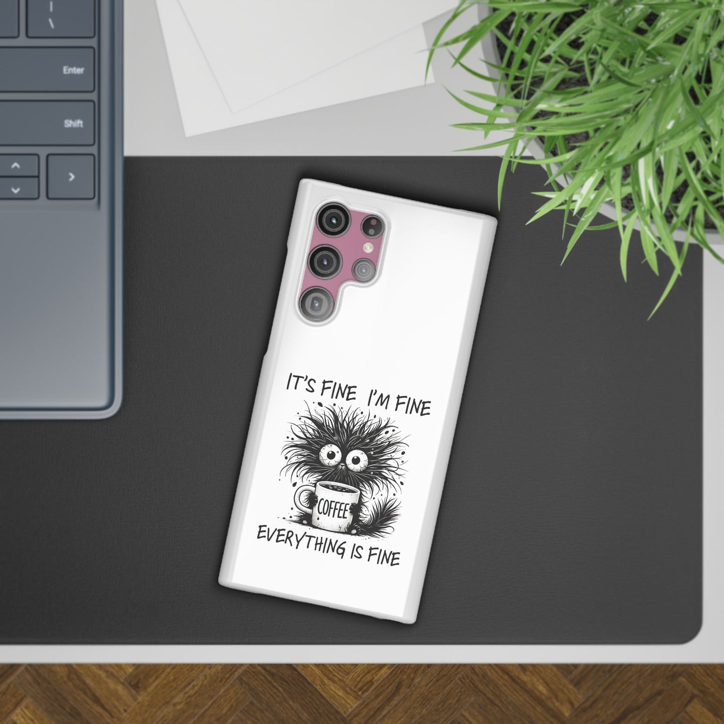Funny Cat  - Slim phone Case