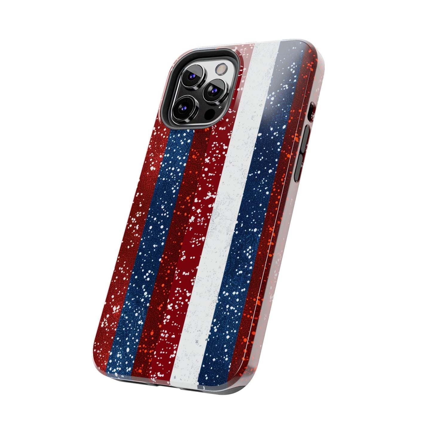 Patriotic Glitter Tough Phone Case