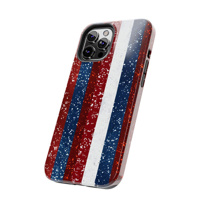 Patriotic Glitter Tough Phone Case
