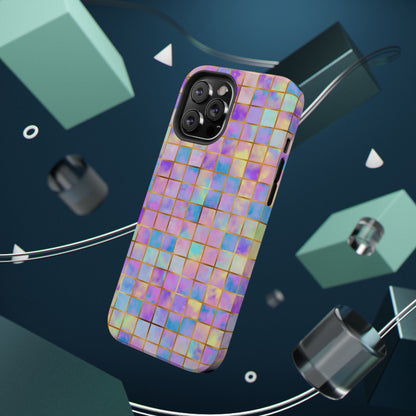 Colorful Mosaic Impact-Resistant Phone Case