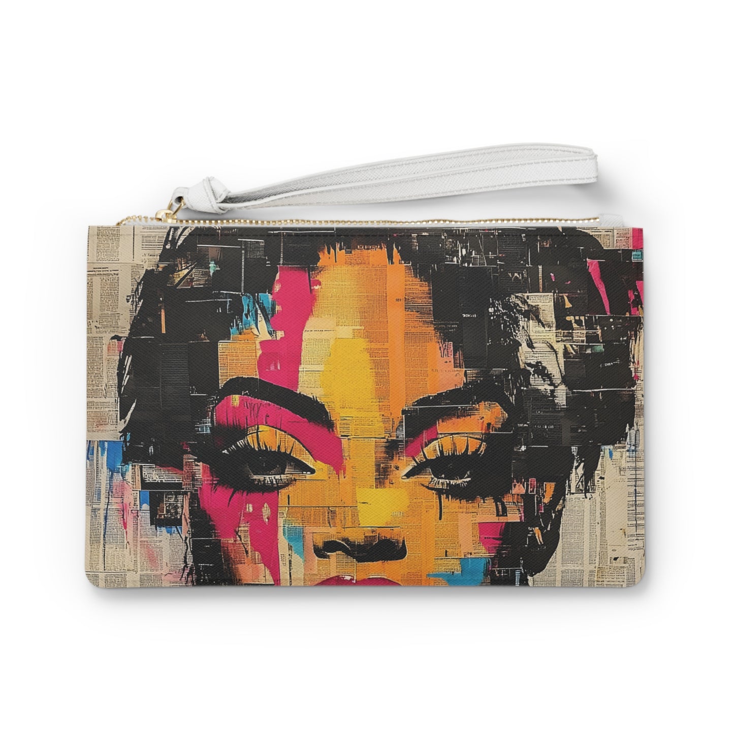 Retro Pop Culture Woman 19 - Artistic Clutch Bag