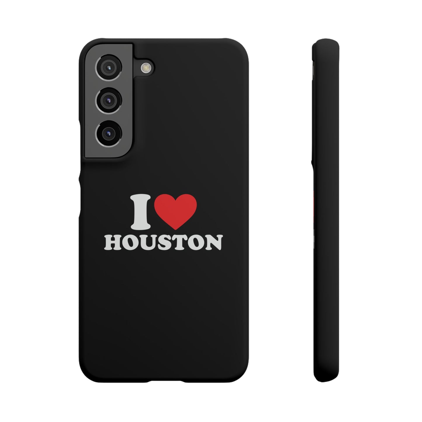 I Love Houston Snap Case Phone Cover