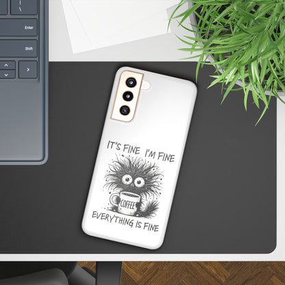 Funny Cat  - Slim phone Case