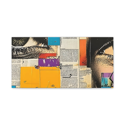 Canvas Wall Art -  Retro Pop Culture woman 4