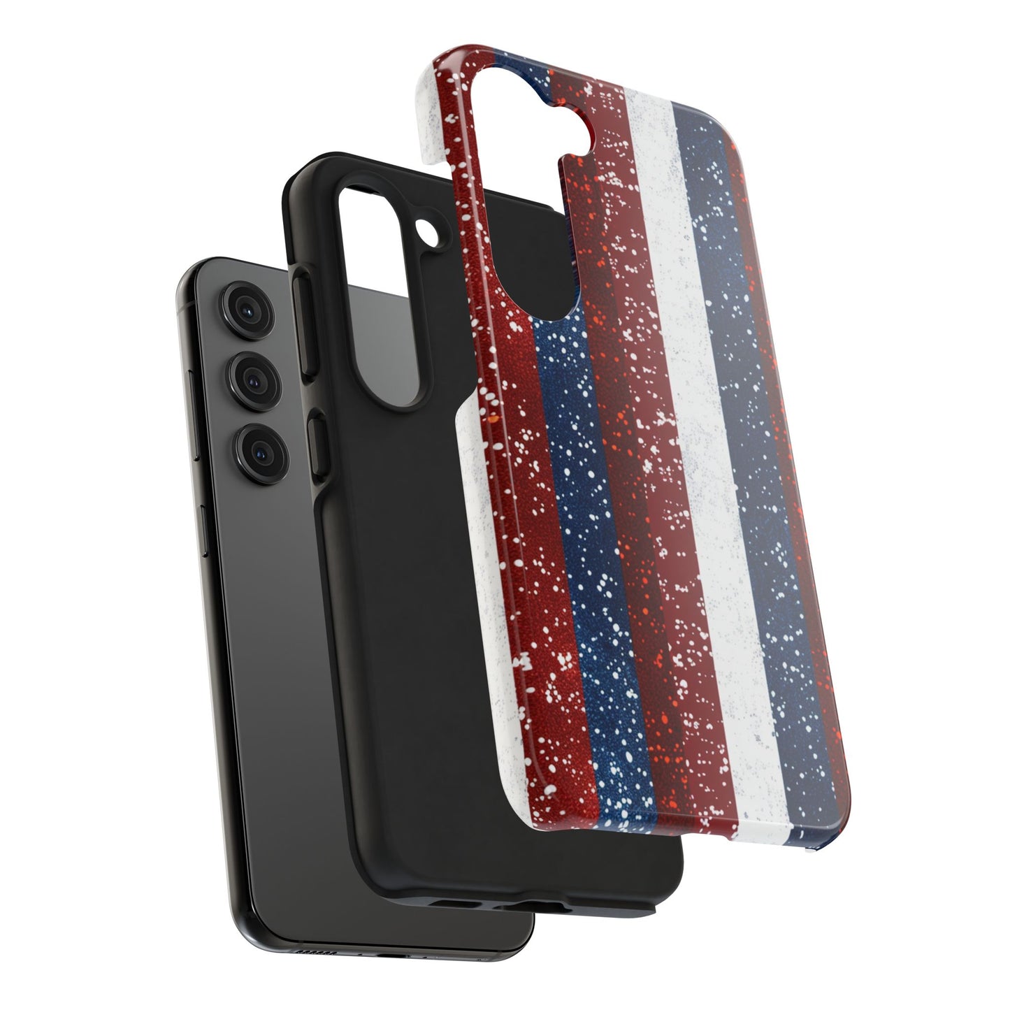 Patriotic Glitter Tough Phone Case