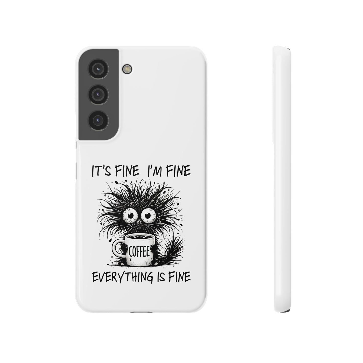 Funny Cat  - Slim phone Case